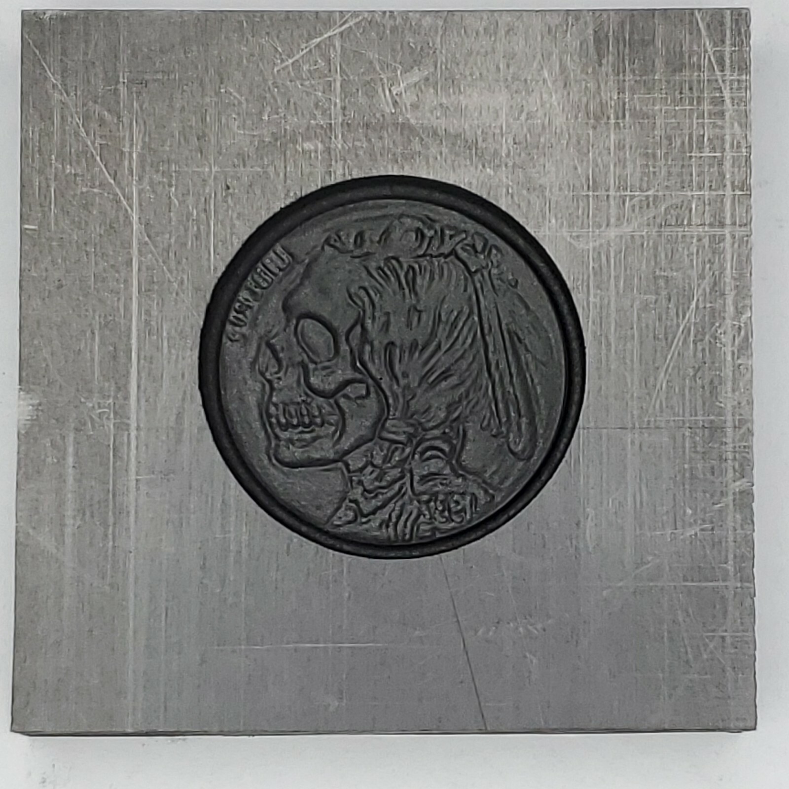Coin 3D Graphite Ingot Mold for Gold Silver Copper Tin Melting Casting Refining