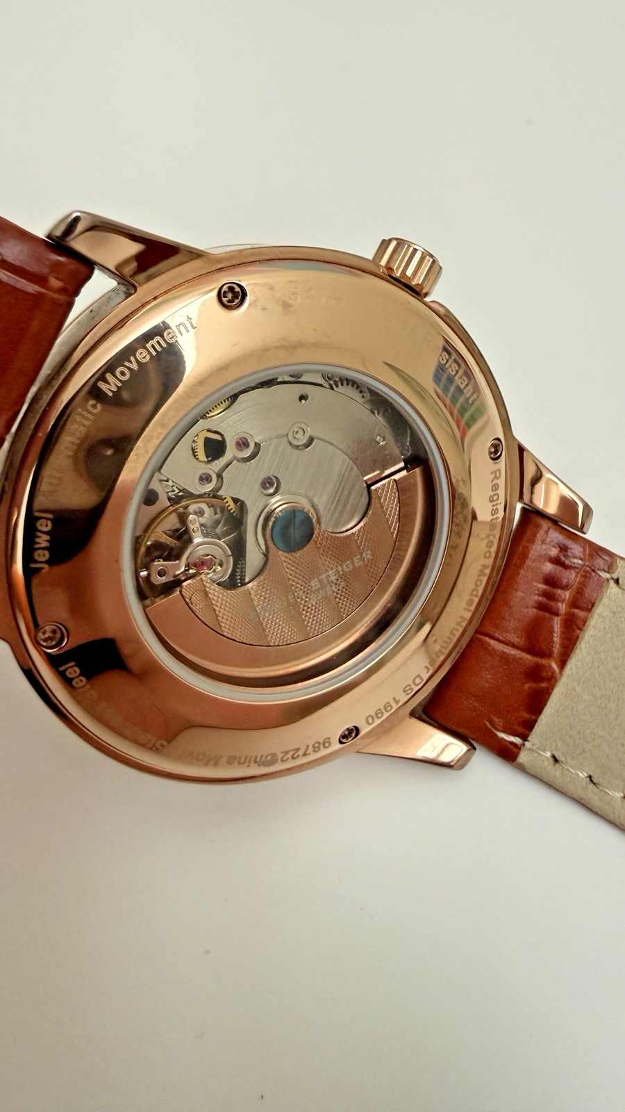 Vintage Daniel Steiger Horizon Automatic Watch DS1990 98722 Day-Night And Date