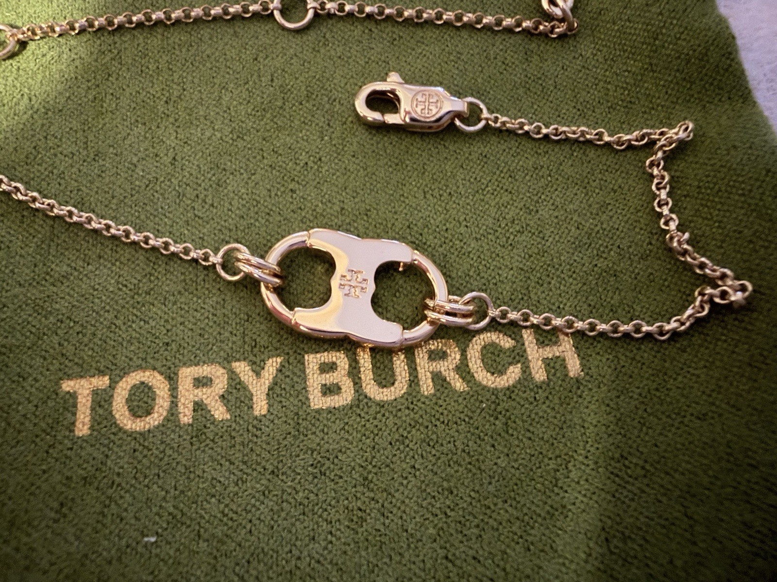 Tory Burch Delicate Infinity Bracelet Gold Tone