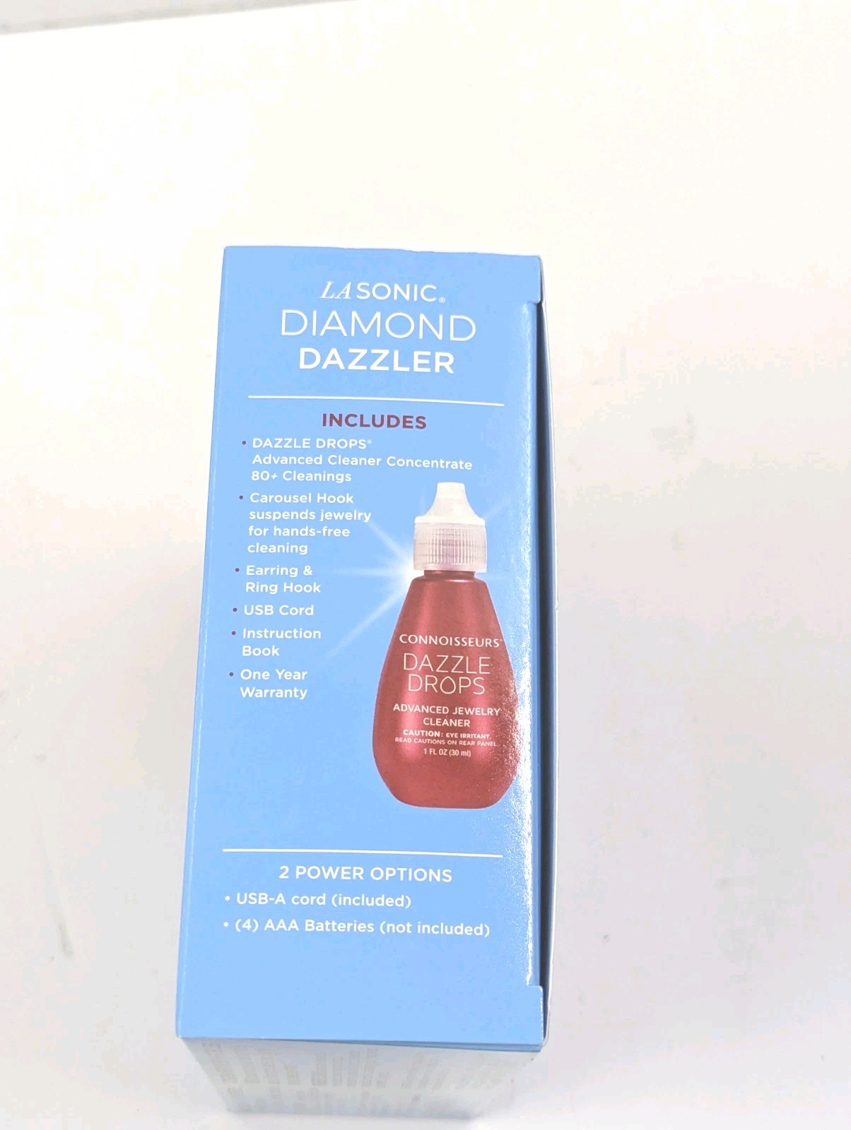 CONNOISSEURS Sonic Diamond Cleaner Makes Diamonds Sparkle Safewave Technology