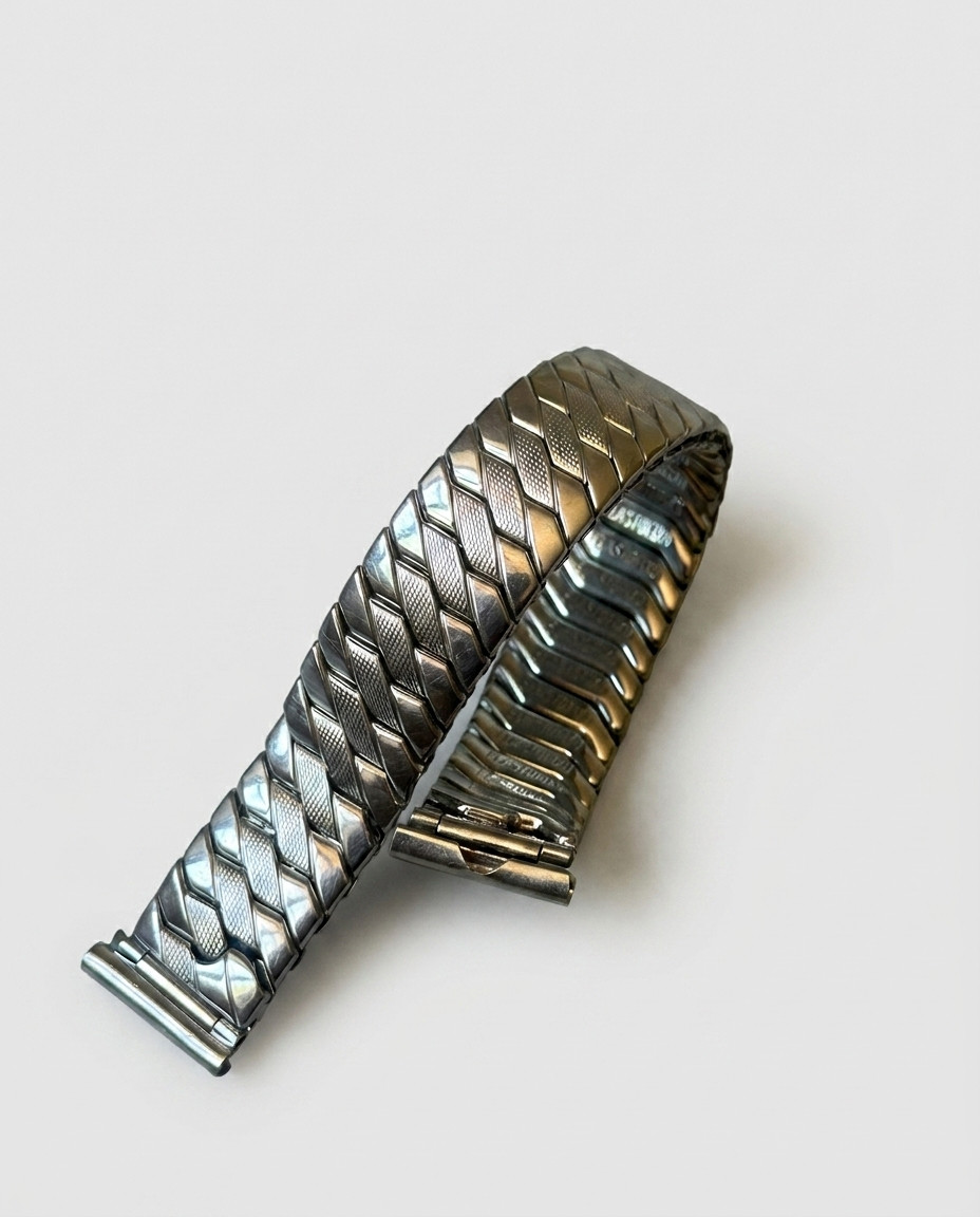 Bracelet de montre vintage extensible Rodi & Wienenberger Elastofixo