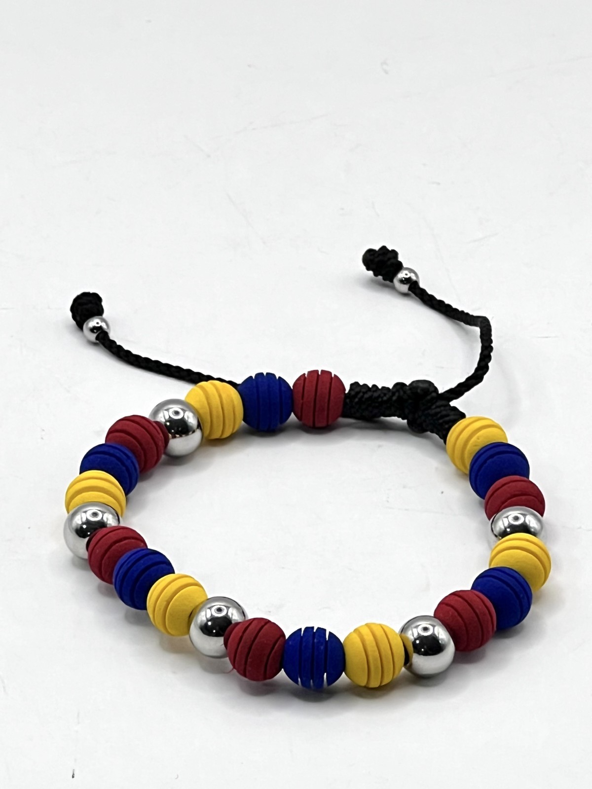 Handmade in Colombia – Colombian Beaded Bracelet Adjustable & Artist Made NEW!