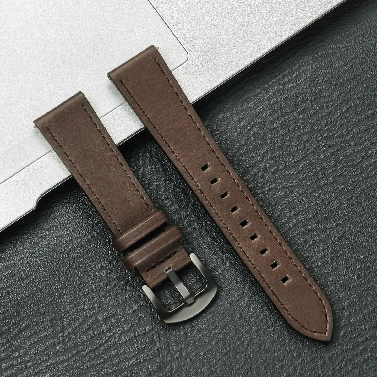 22Mm 20Mm Leather Strap for Xiaomi Redmi Watch 3/5 Active/ 3/5 Lite Soft Band fo