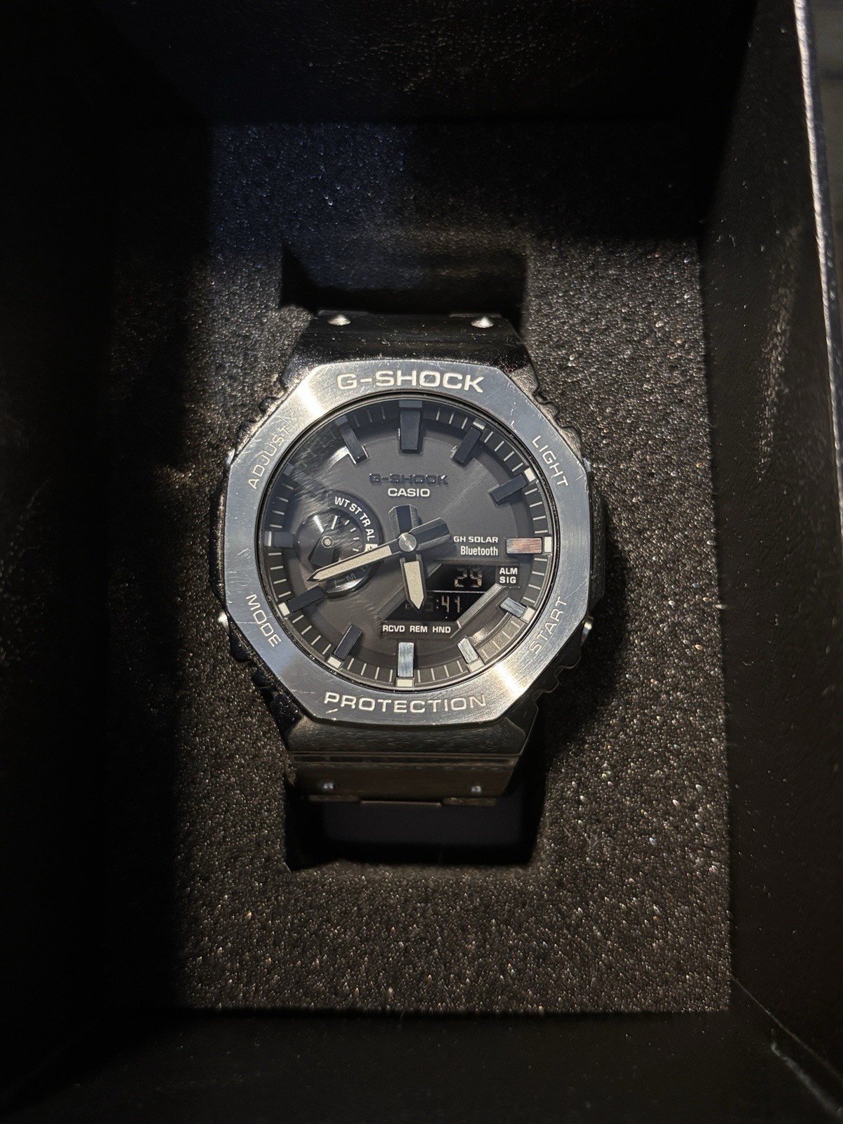 Casio G-SHOCK Bluetooth Tough Solar Analogue/Digital GMB2100D-1A Full Metal