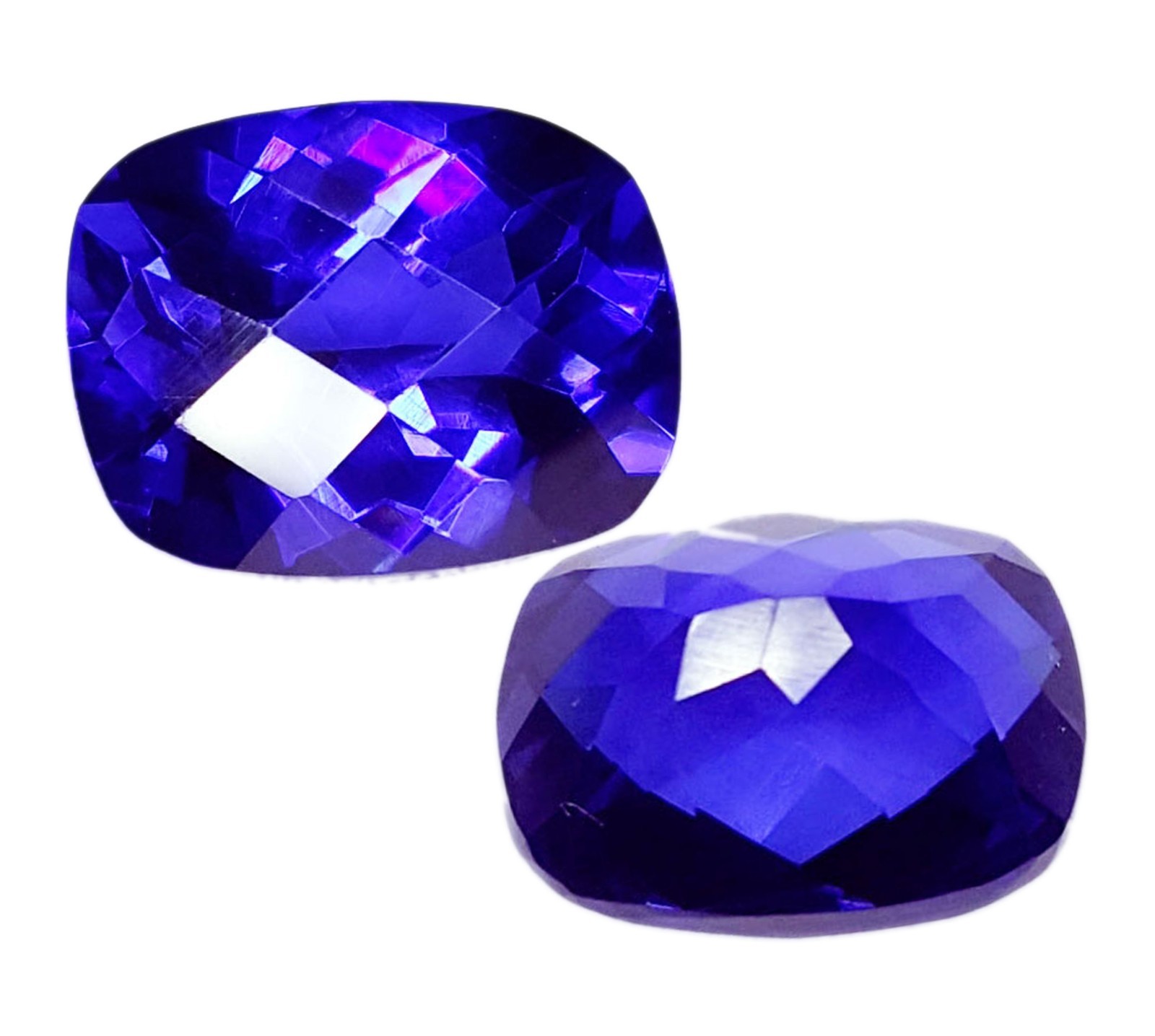 18 Ct Natural Padparadscha Sapphire Pair Loose Gemstone Certified Cushion Gem G9