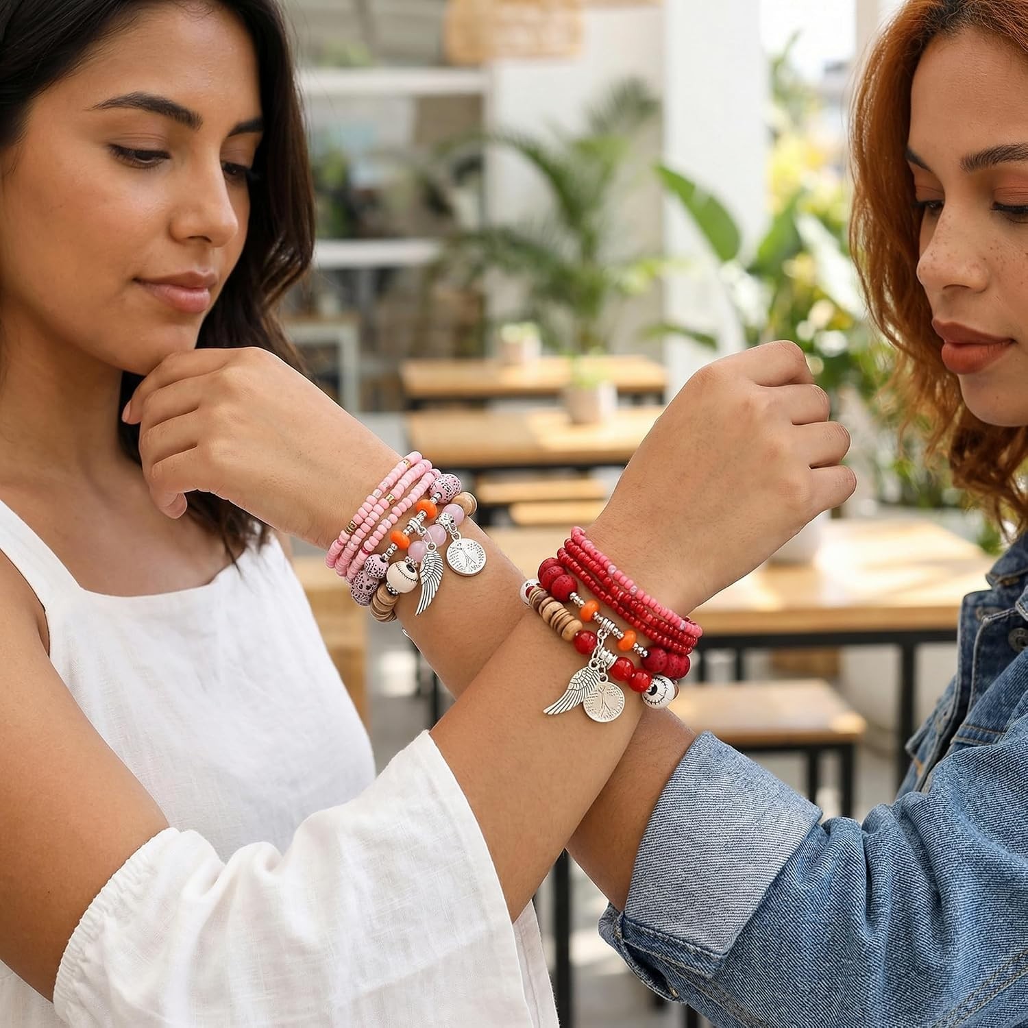 Stunning 6-Piece Stackable Bohemian Bracelets – Perfect Daily Wear & Gifting