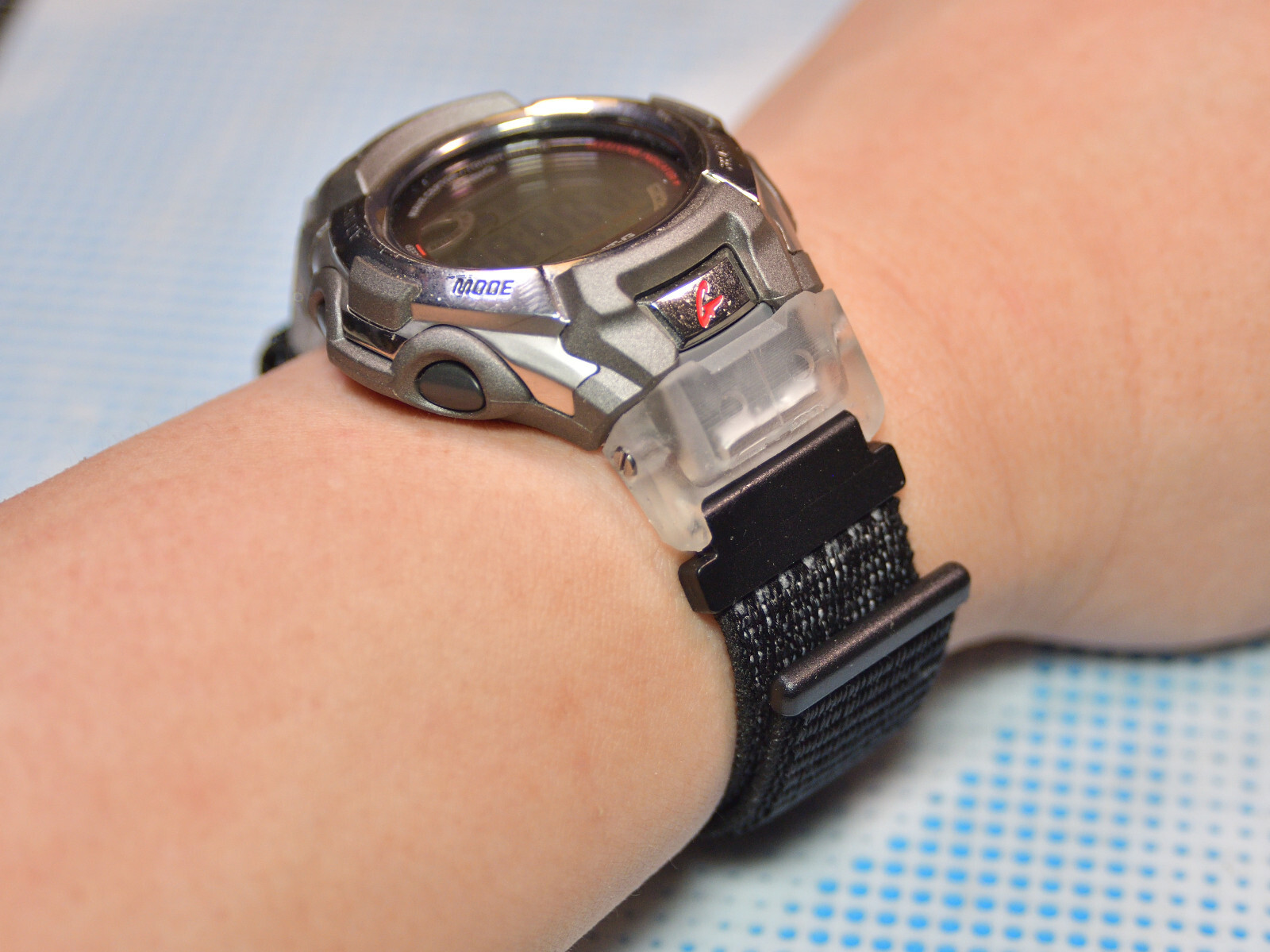 Resin watch strap & band adapter for G-SHOCK MTG900