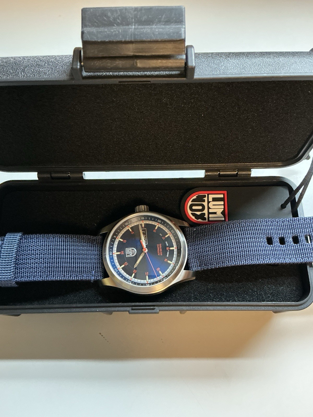 Luminox Atacama Field 44mm Silver Stainless Steel Case and Blue Dial