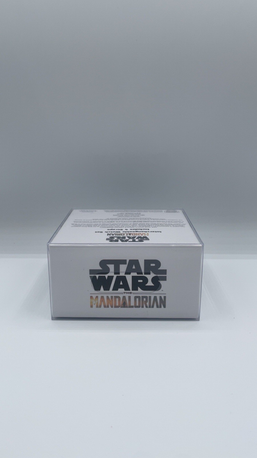 Star Wars Mandalorian Grogu Interchangeable Watch Set Quartz Analog 12-Hr