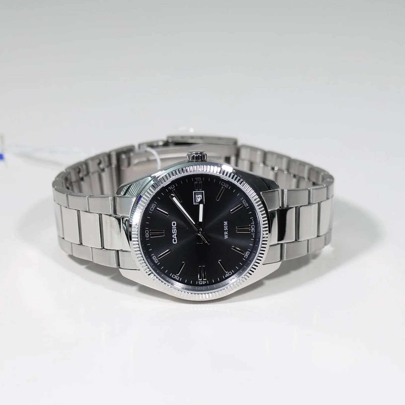 Casio Men’s Vintage Gray Dial Stainless Steel Watch MTP-1302PD-1A1VEF