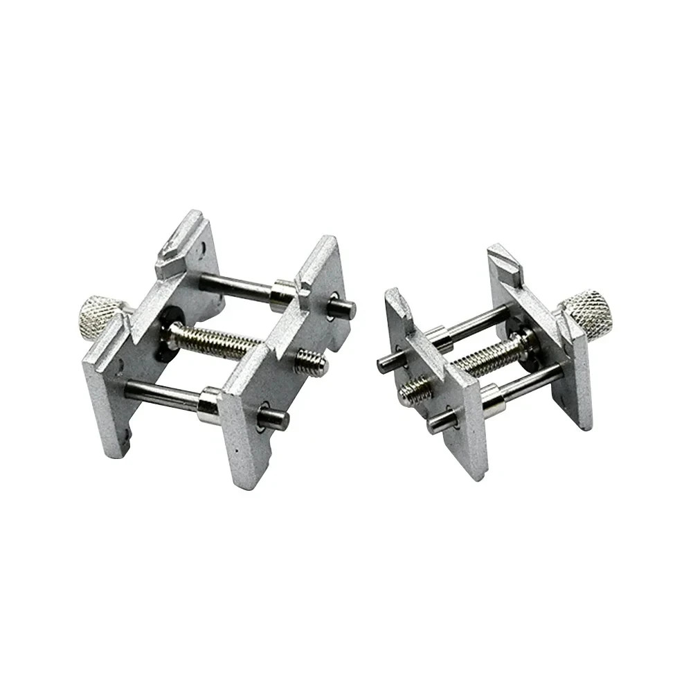 2PCS Universal 2-in-1 Watch Movement Holder Fixed Base Repair Tool Watchmaker
