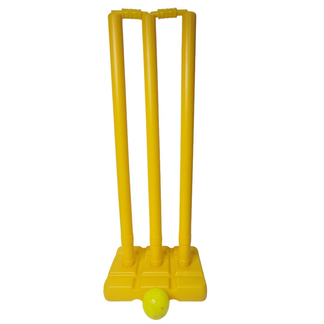 Cricket Bat Set | Platic Cricket Bat with Ball and Stumps Kids & Adults Cricket