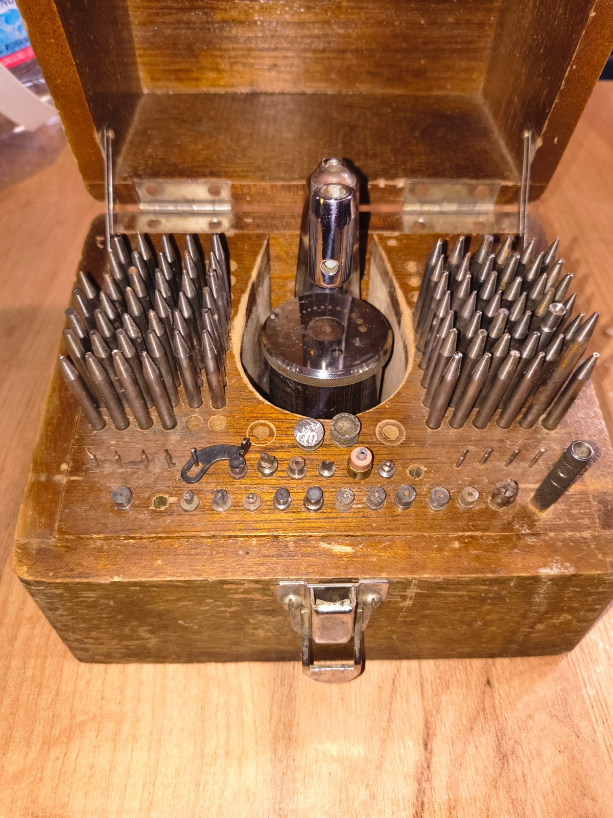Vintage K&D No 18R Inverto Staking Set Watchmakers Tool Kendrick Davis Made USA