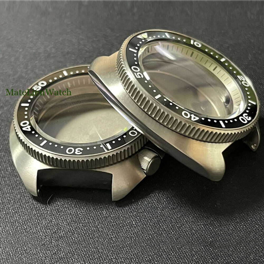Titanium 200m Diver Watch Case Fit NH35 NH36 Sapphire Crystal AR Coating 20ATM