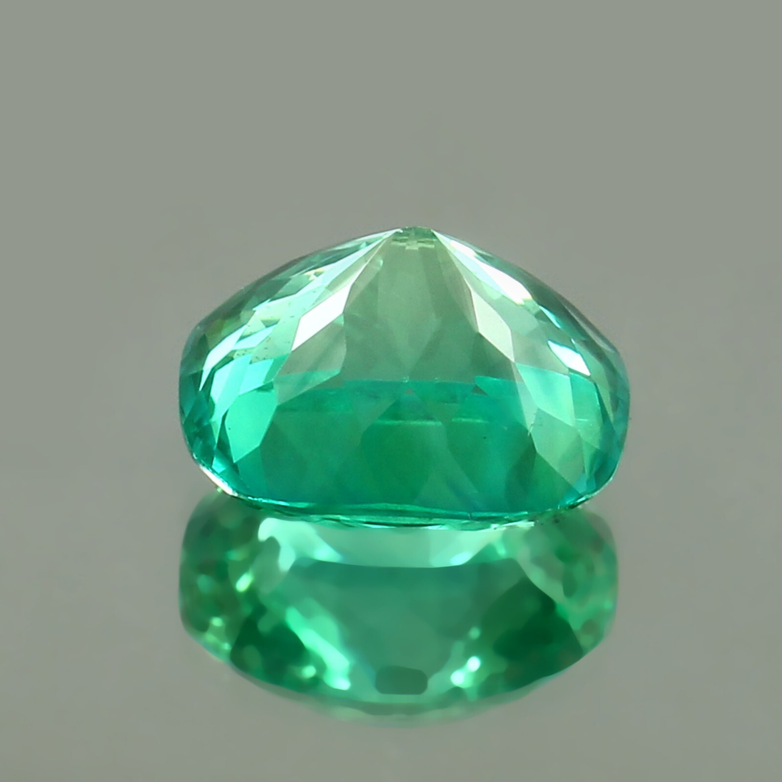 AAA Natural Ceylon Blue Green Parti Sapphire Loose Cushion Cut Gemstone 12×10 mm