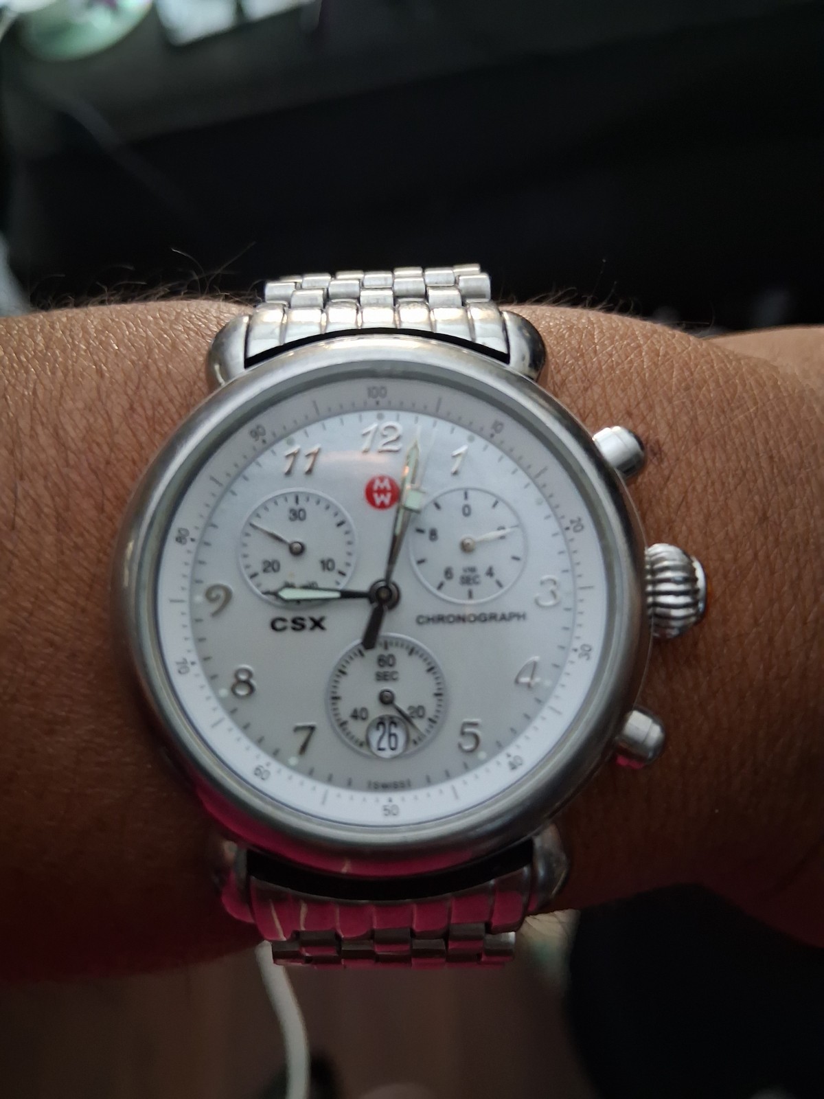Michele CSX Diamond Bezel 39mm