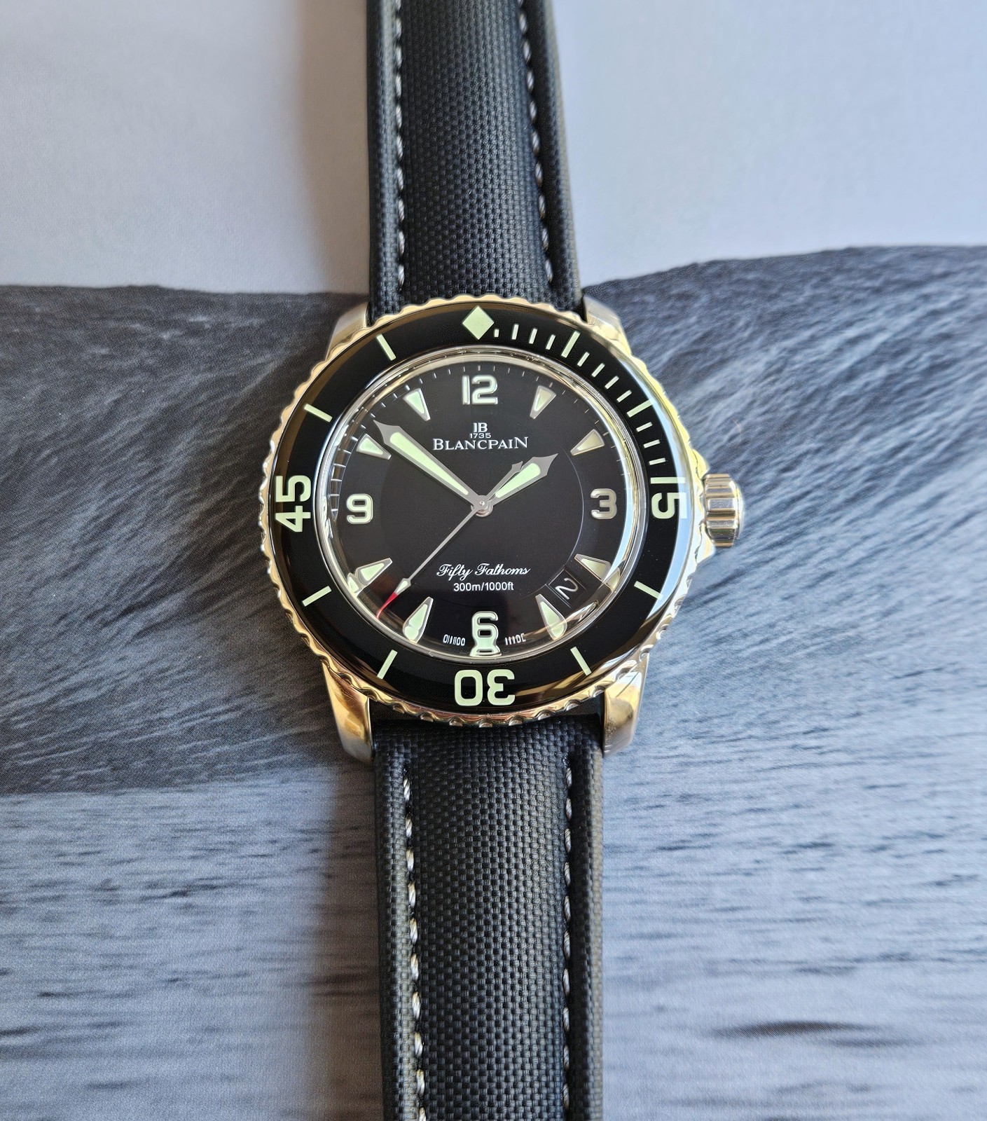 Blancpain Fifty Fathoms Automatic 5015 – Steel – Box & Papers 2024