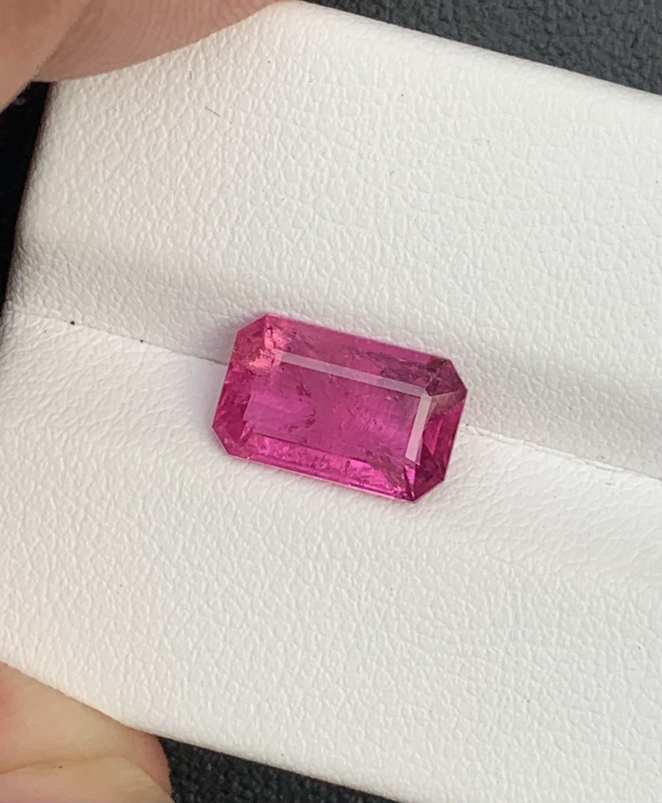 Beautiful top quality 2.60 cts rubillite Tourmaline slightly included from Afg