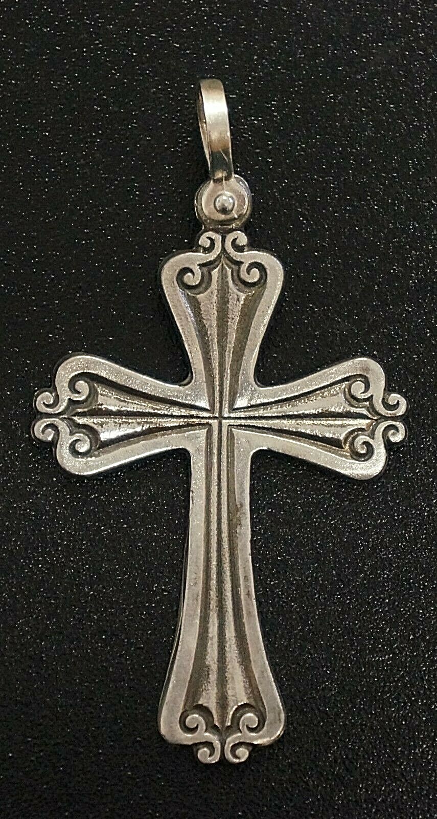 ATOCHA Cross Pendant Sterling Silver Sunken Treasure Shipwreck Jewelry