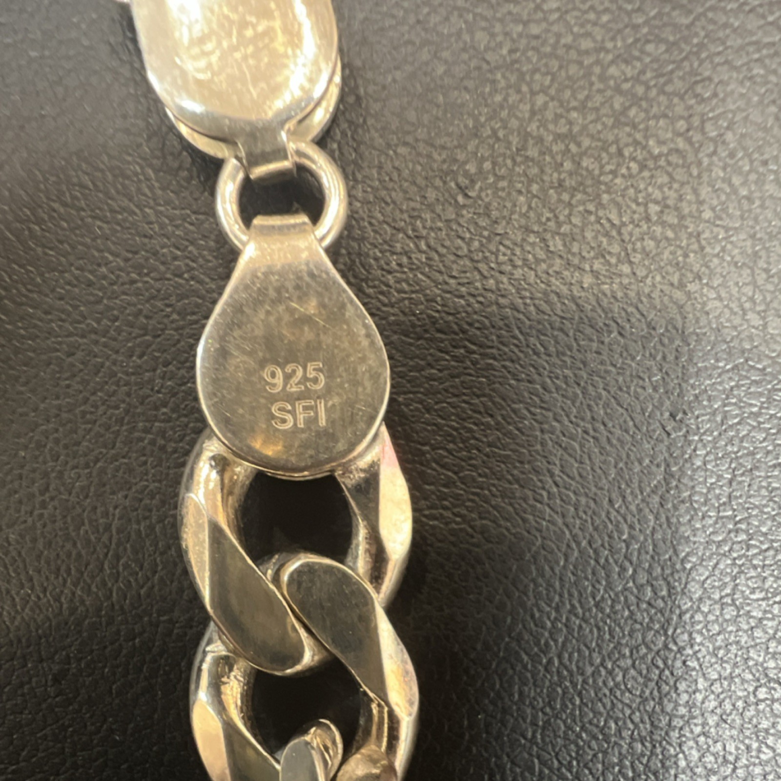 Sterling silvet id bracelet