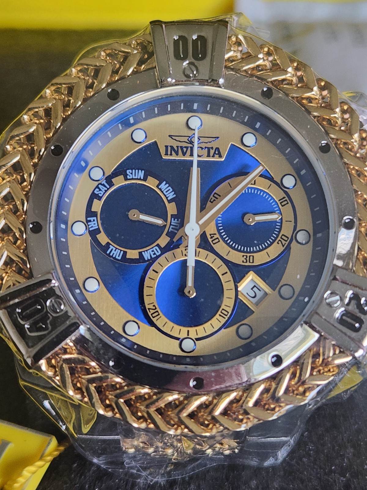 Invicta mens watch 54mm bolt Herc model #35565