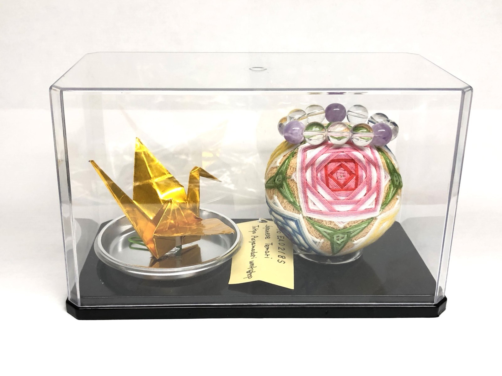 Rose Accessory Display Case Gift Box Japanese Handmade by Me 218Sc23
