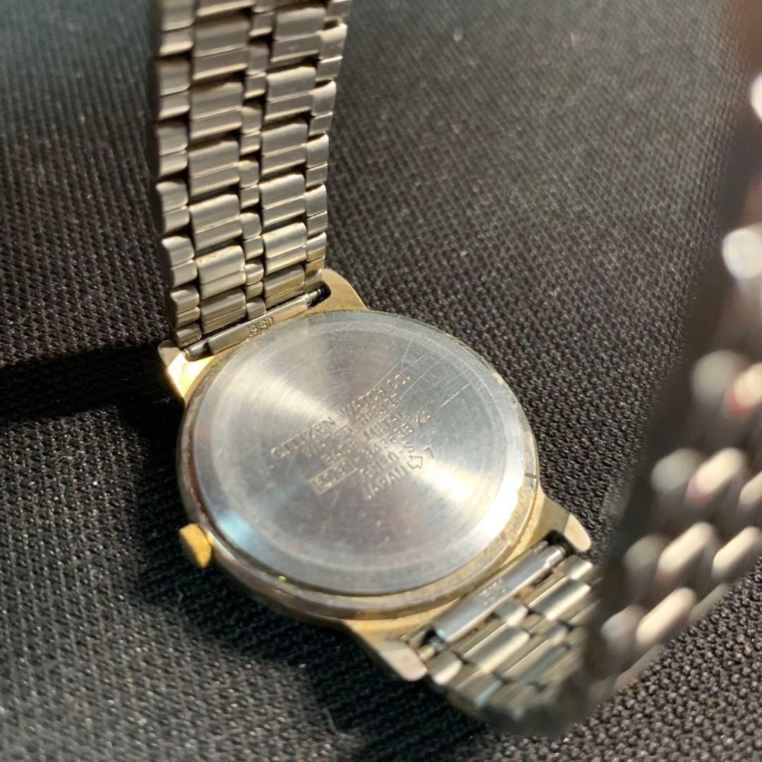 CITIZEN Junction Quartz Watch Battery Dead Not Running For Parts