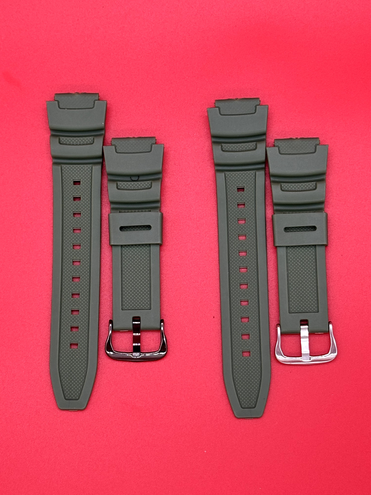 Soft Silicone Watch Band 18mm Rubber Strap – for Casio AE1200 AE1300 F91W A168