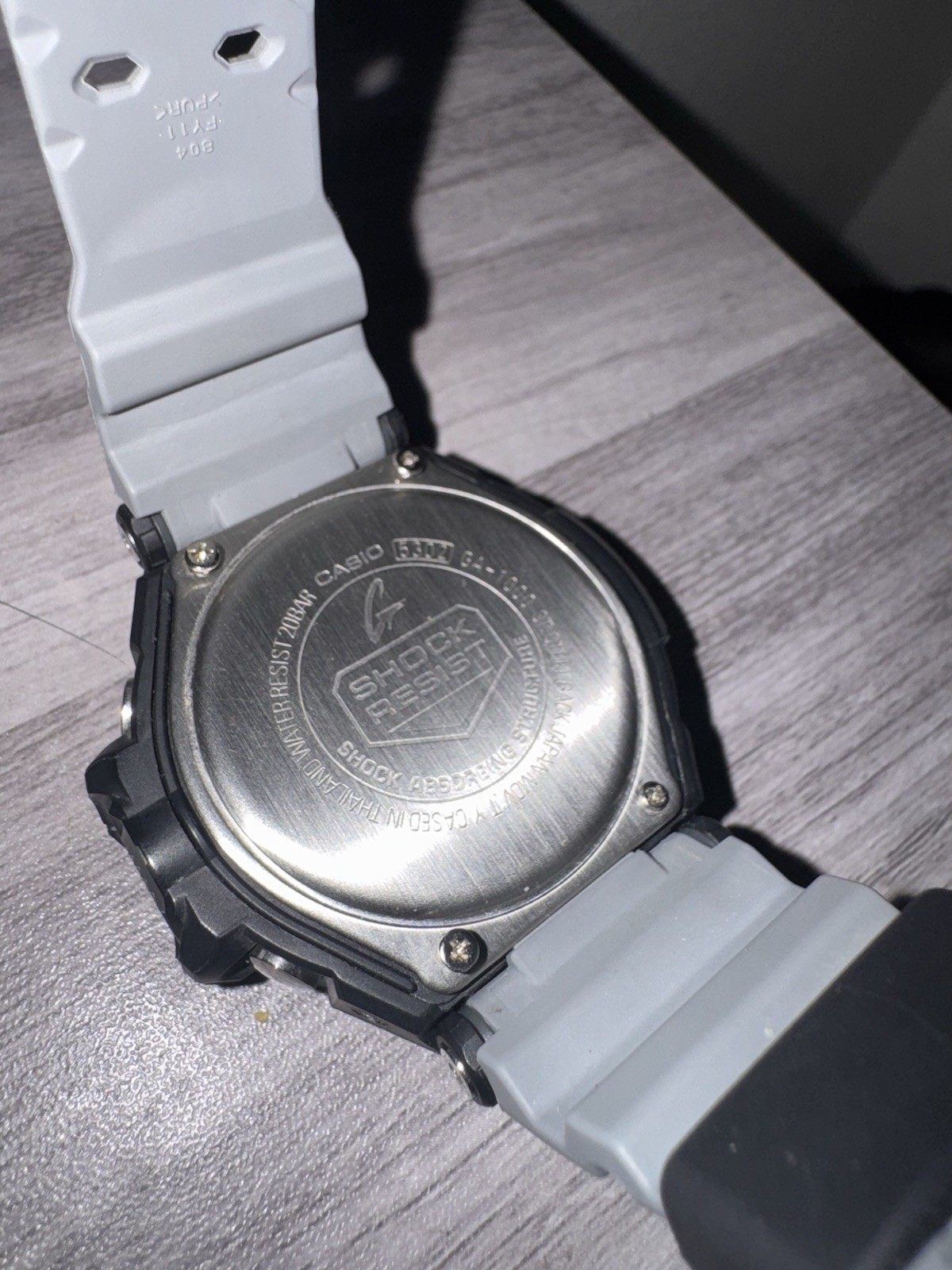 Casio G-SHOCK Gravitymaster Men’s Analog Quartz Watch 200m Gray Resin Strap
