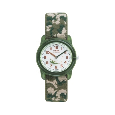 New – Timex Kid’s Helicopter Camoflage Nylon Elastic Watch T78141 Japanese Move