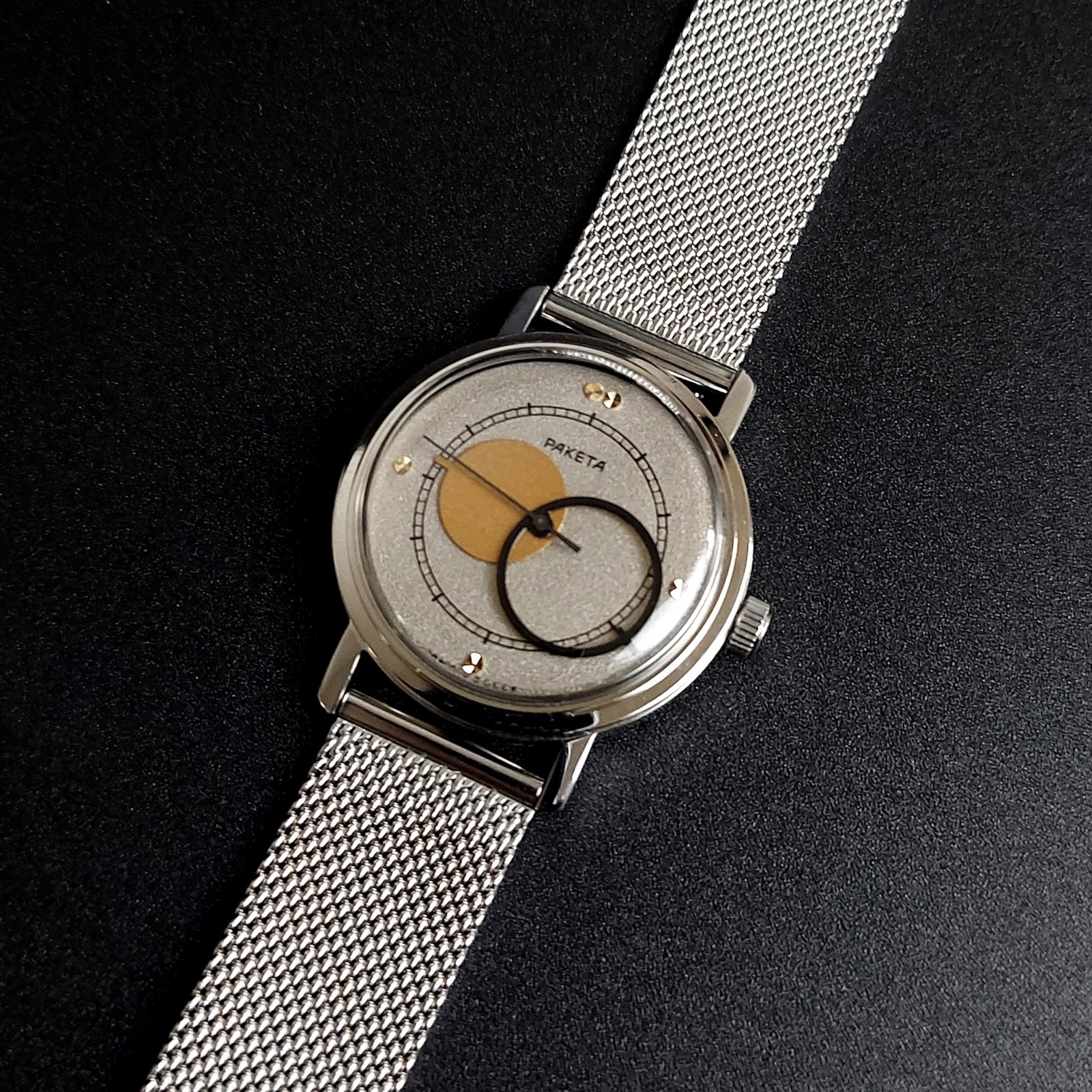 Raketa Copernic Vintage Men`s Watch Copernicus Kopernik Soviet Wristwatch USSR