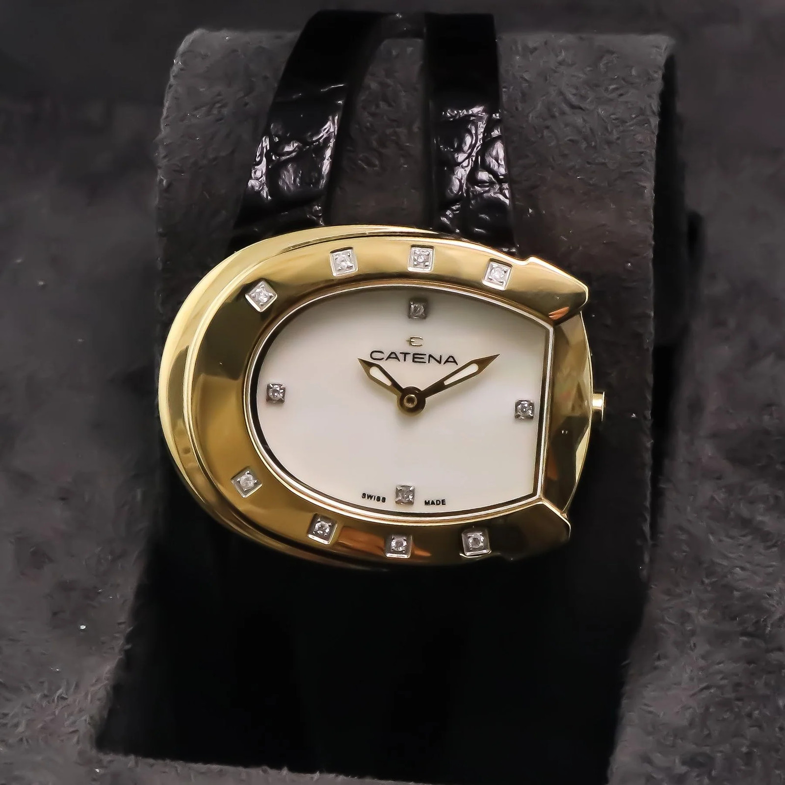 Catena – Swiss Diamond Watch – B001HCD11 Quartz 37mm B001HCD11 50 m (5 ATM /