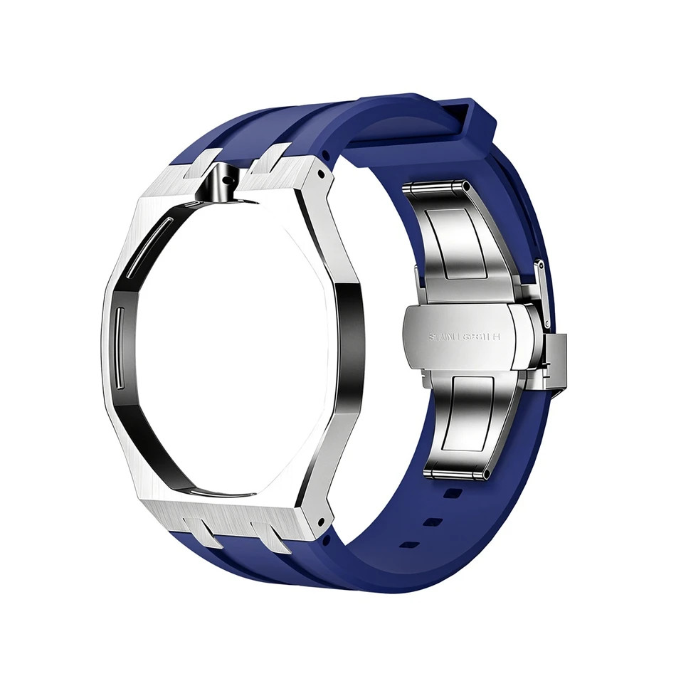 Swatch X AP Royal Pop Steel Silicone Ceramic Modification Kit Case Strap