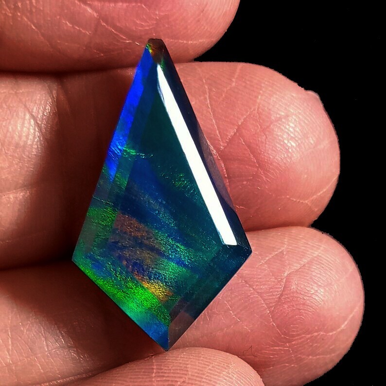 Fancy Cut Beautiful Natural Fire Opal Certified Loose Flawless Gemstone 11.55 Ct