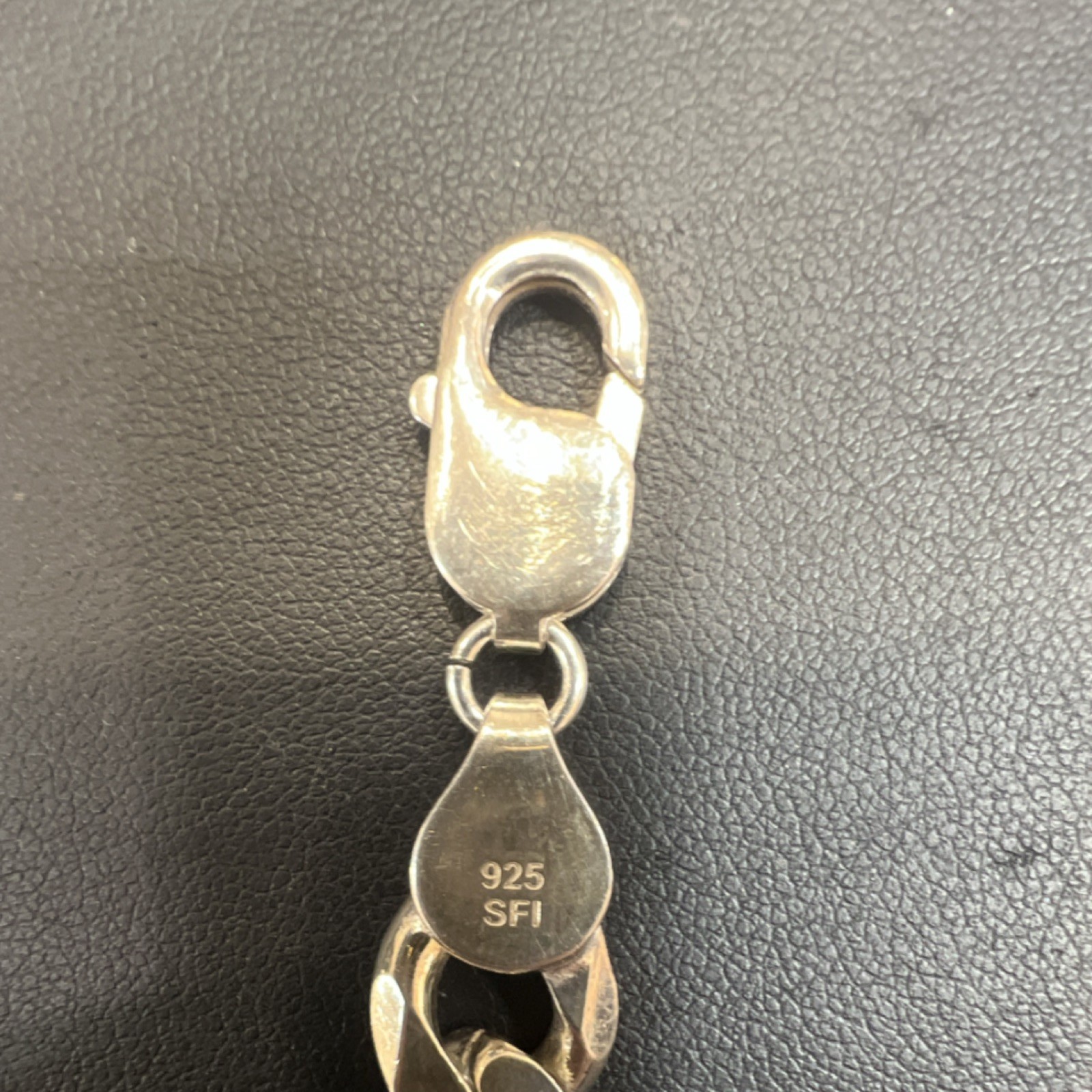 Sterling silvet id bracelet