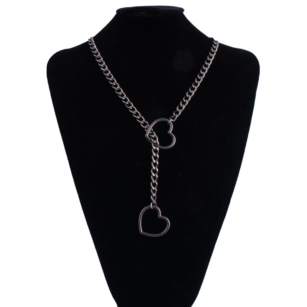 Ring Slip Chain Heavy Slipchain Choker Collar For Women Men