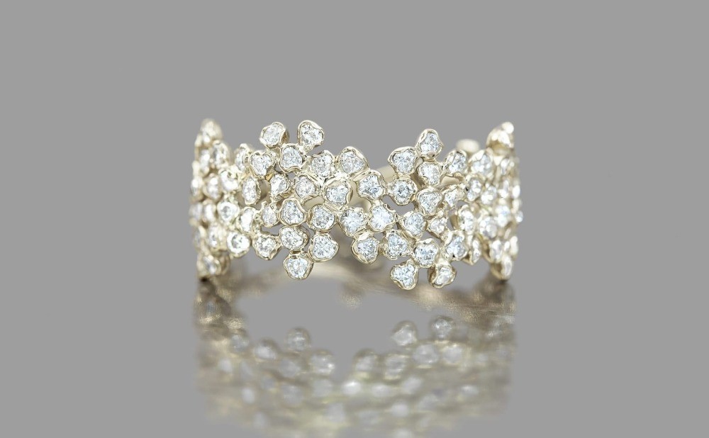 2Ct Round Cut LabCreated Diamond Wedding Womens Ring 14K Yellow Gold Plated