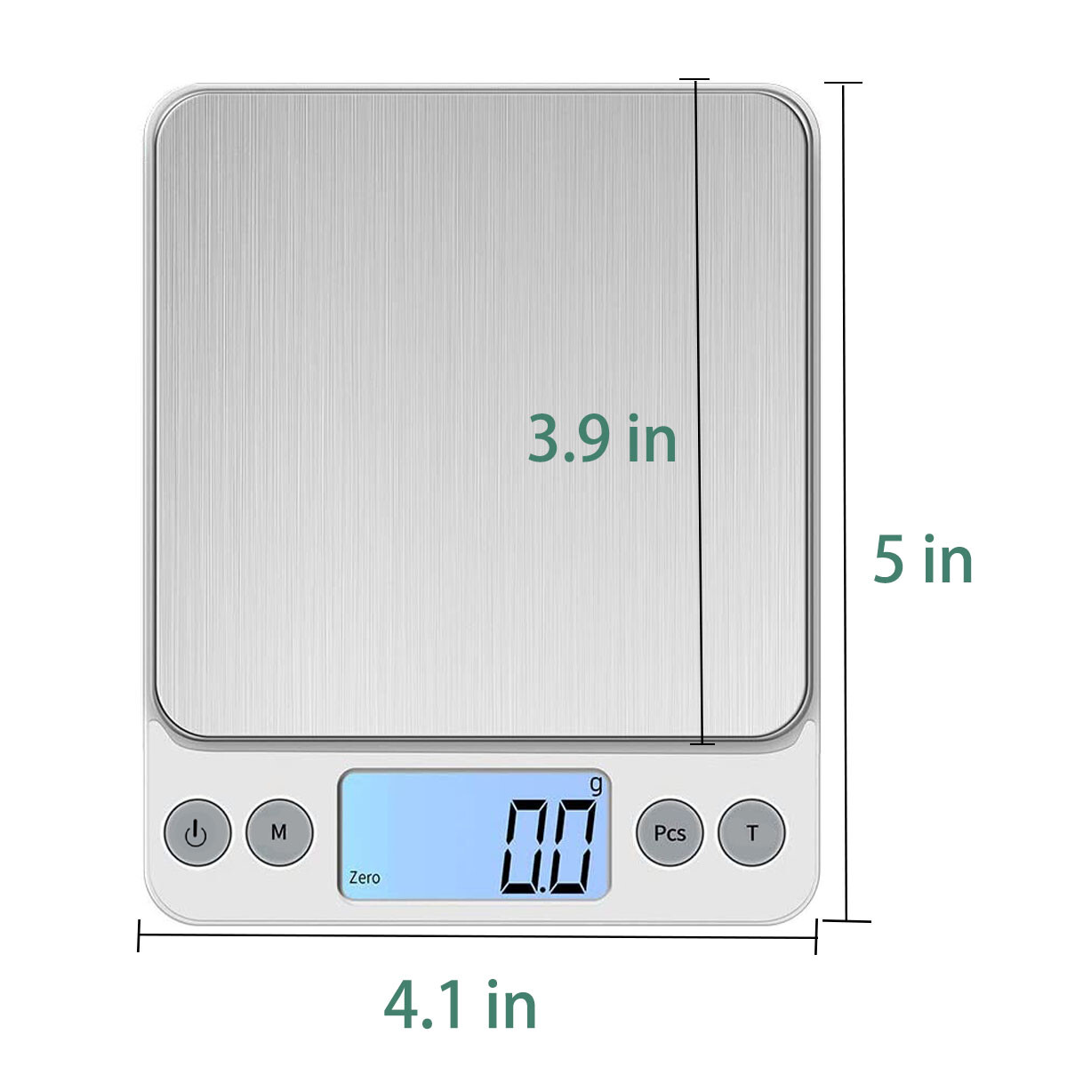 Portable 3000g Digital LCD Scale Jewelry Kitchen Food Balance Weight Gram