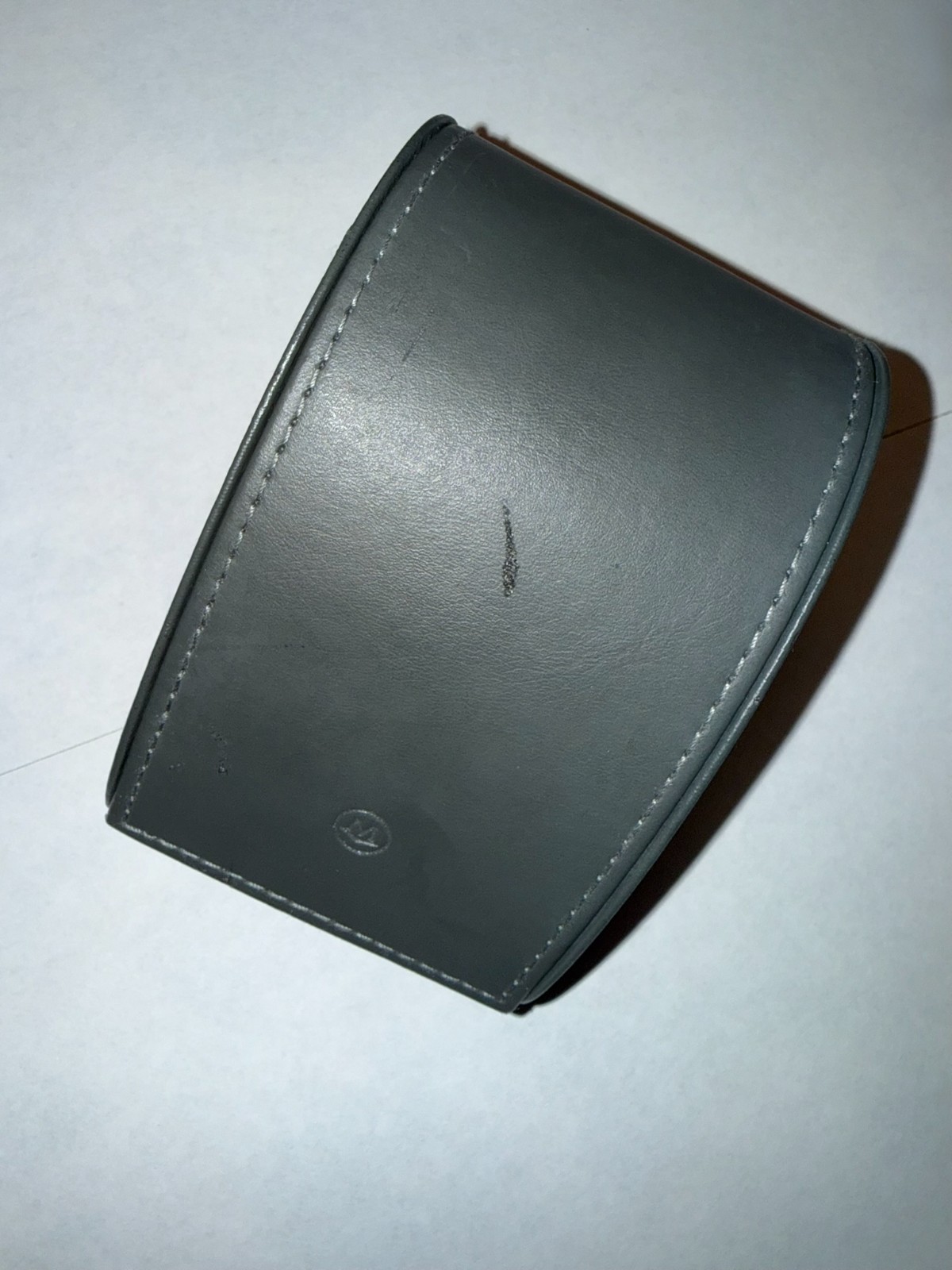 MOVADO MUSEUM 81 E4 9885 TWO TONE BLACK DIAL QUARTZ 34MM WRIST WATCH