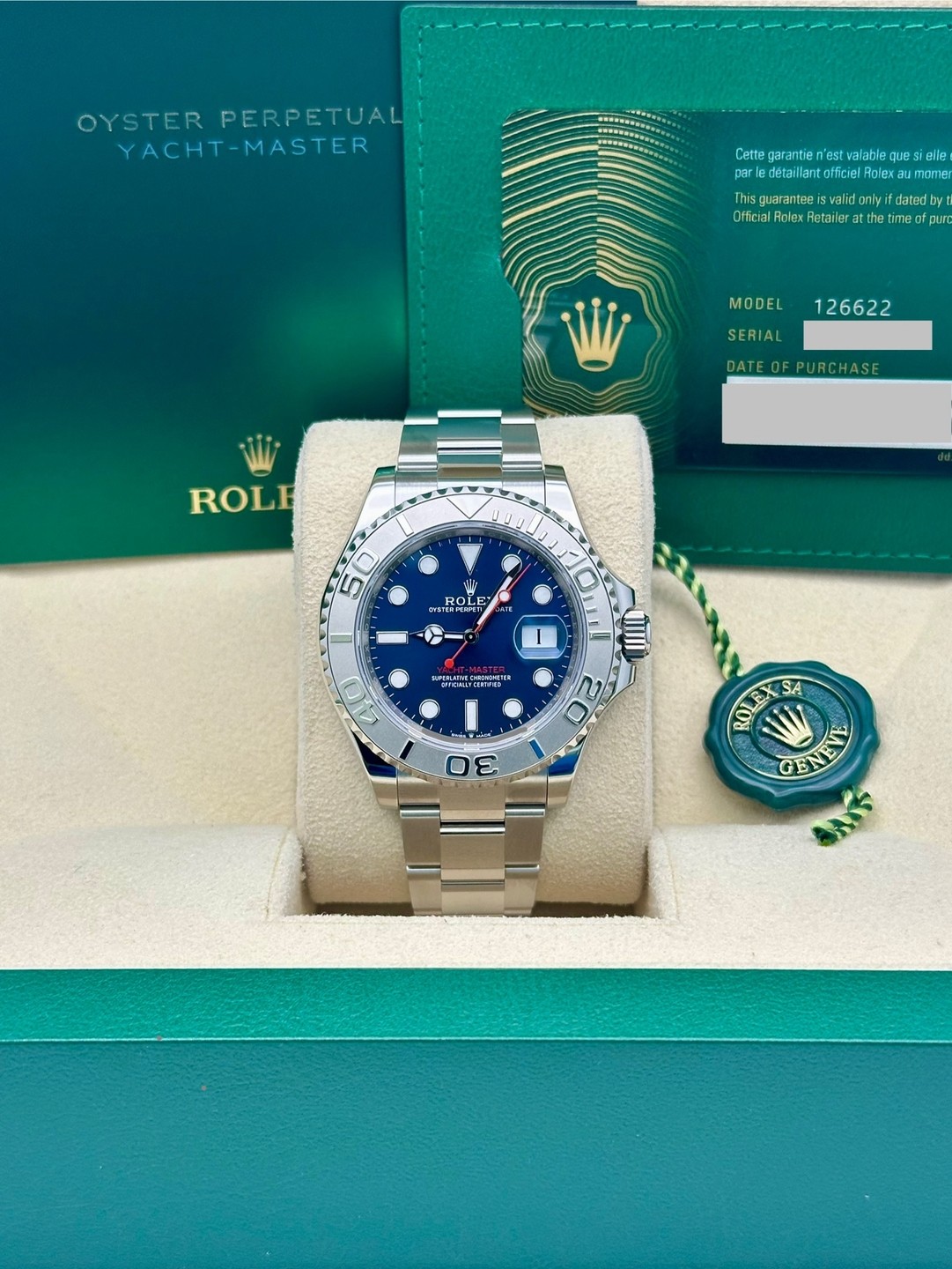 Rolex 126622 Blue Dial