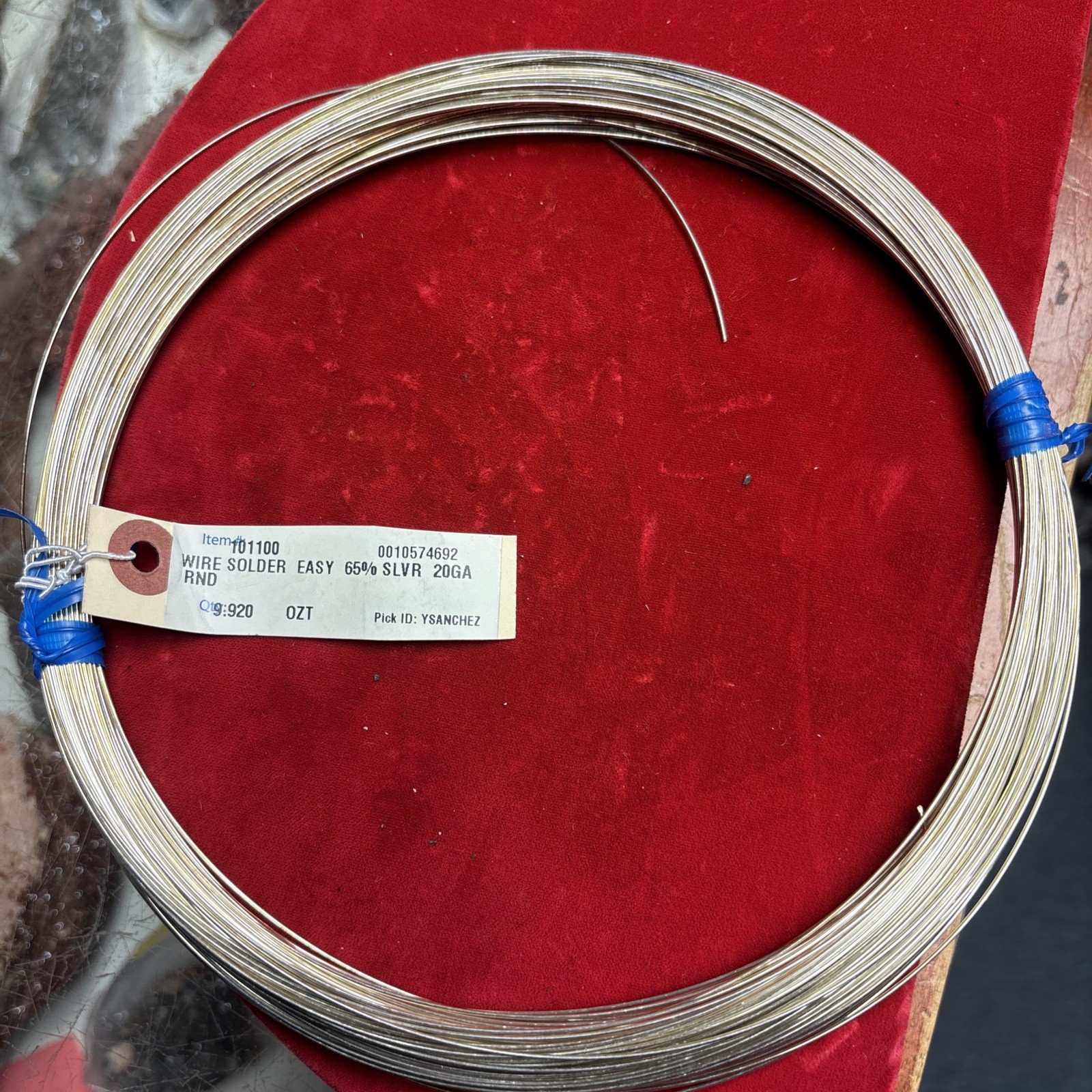 Silver Solder Wire Soldering Jewelry Making Repairs 65% Easy Soft Solder 1’ 20ga
