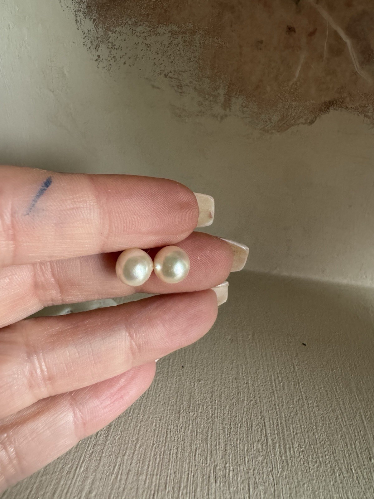 Mikimoto Necklace and Hanadama Double Strand, Mikimoto Ring, And Earrings Set