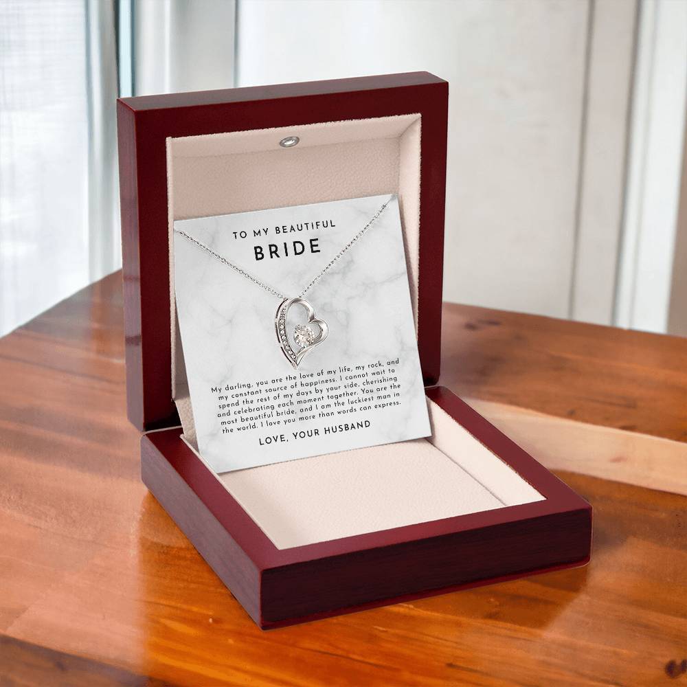 Bride Gift From Groom, Wedding Day Gift, Groom to Bride, Jewelry Gift from Groom