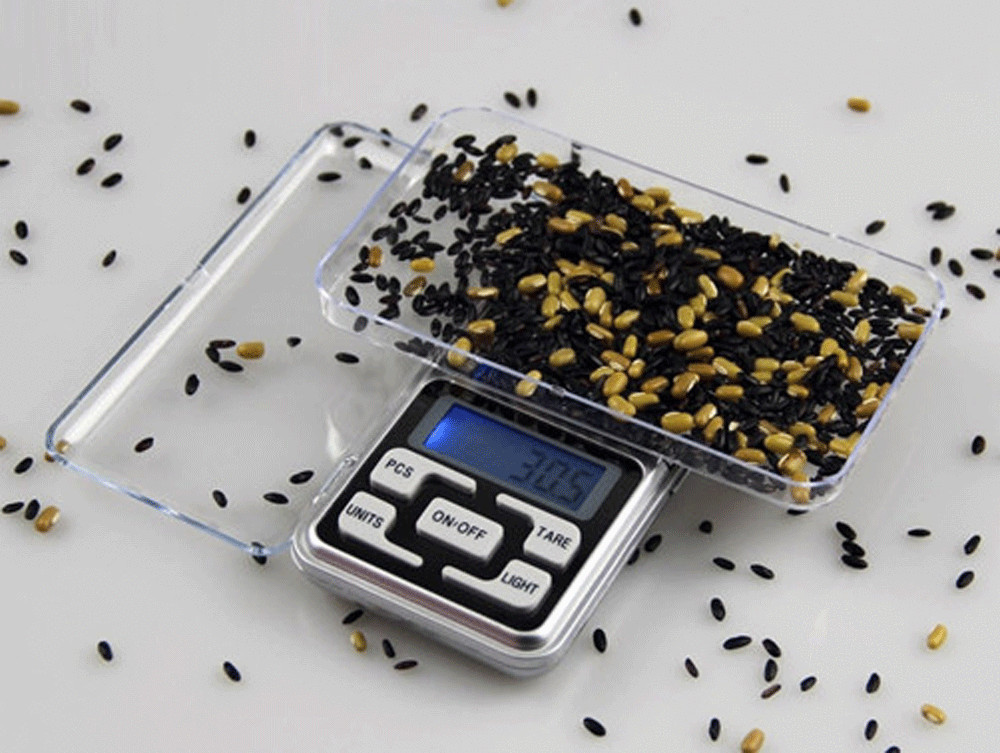 Digital 500g x 0.1g Scale Jewelry Portable Pocket Balance Gram OZ. LCD Herb Gold