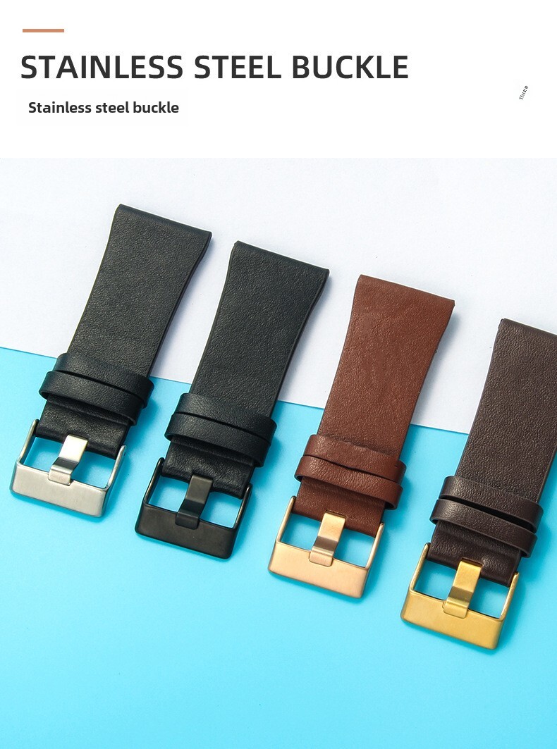 Genuine Leather Watch Band Strap for Diesel DZ7332 7314 7311 22 24 26 28 30 32mm