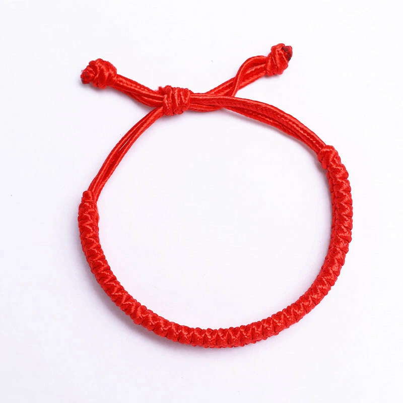 1x Red String Bracelet For Women Men Can Bring Good Luck Chinese Red Bracelet