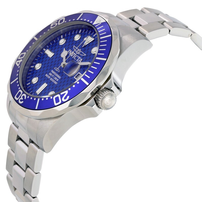 Invicta Grand Diver 12563 Automatic Men’s 47mm Blue Dial Stainless Steel Watch