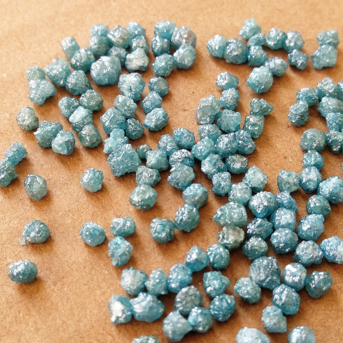 Blue Raw Diamond 1.04 Cts Natural Rough Loose Diamonds Conflict Free Uncut Stone