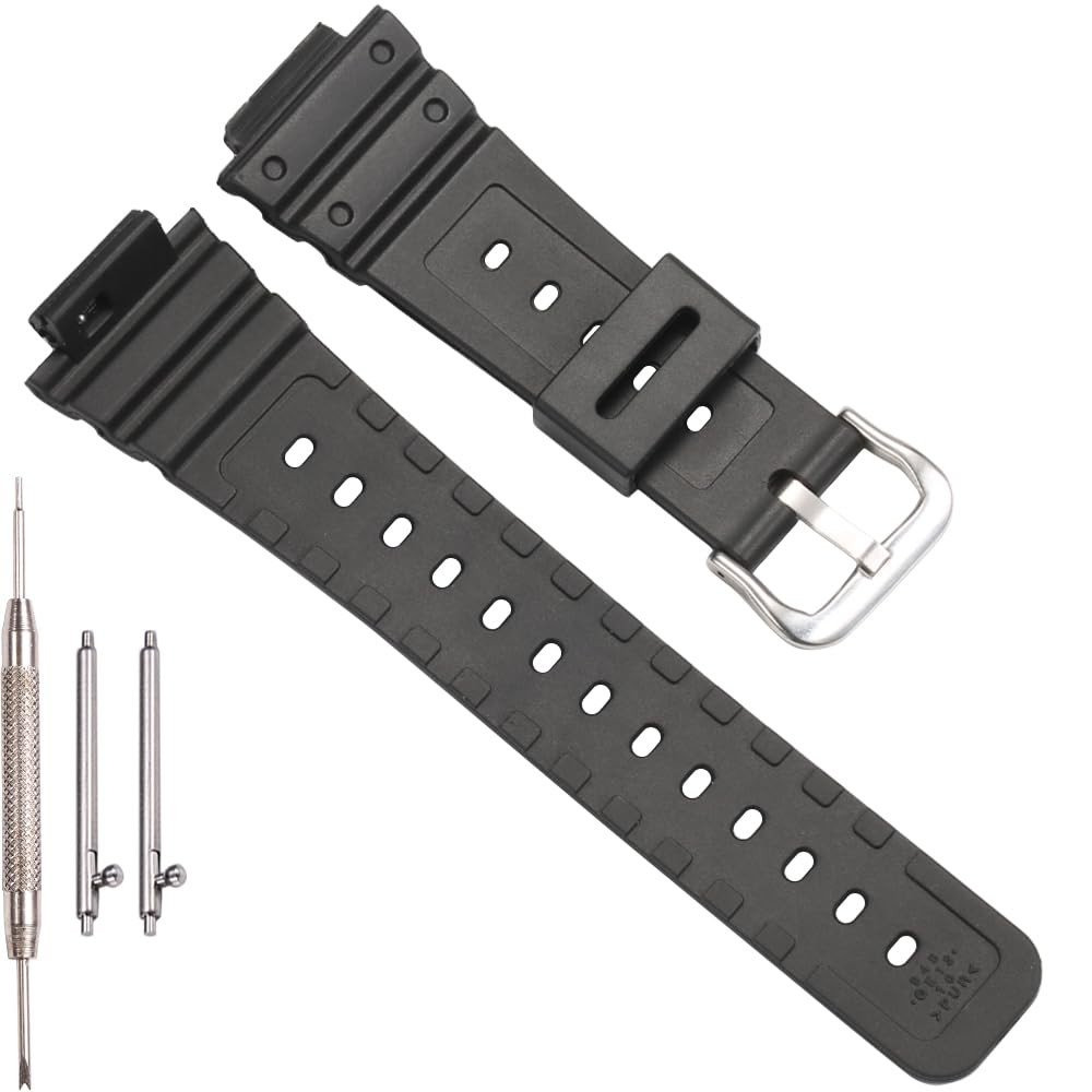 Resin Band with Casio GA2100 GA2110 GA-B2100 Series Black Men’s Strap Sports …