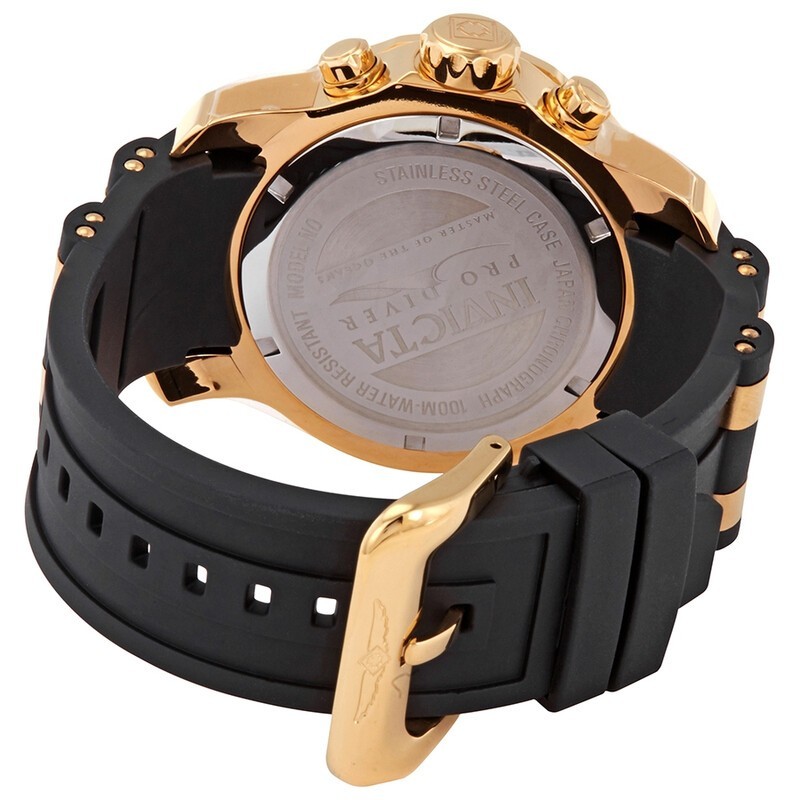 Invicta Pro Diver Chronograph Men’s Watch 6981 Black Dial Stainless Steel Diver